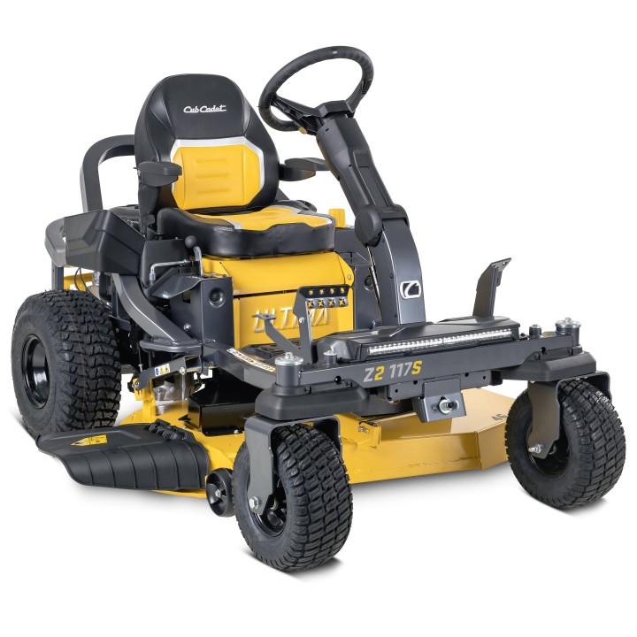 Tondeuse autoportée à rayon de braquage zéro Cub Cadet Z2 117S 726 cm³, largeur de coupe 117 cm, double lame | Newgardenmac.com
