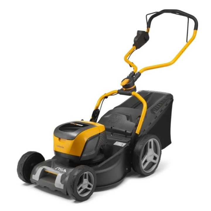 Tagliaerba a batteria STIGA COLLECTOR 548e KIT 48V larghezza taglio 46 cm | Newgardenmac.com