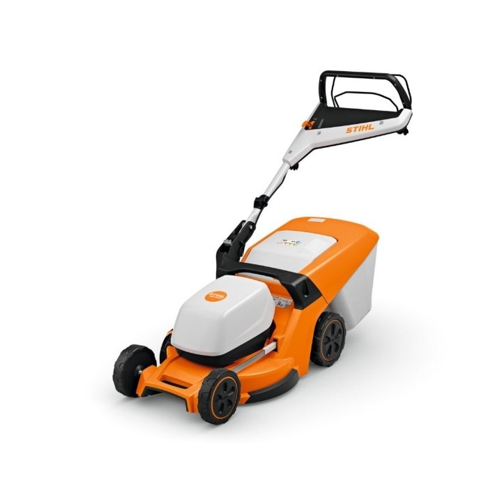 STIHL RMA 448 V cordless lawnmower, 46 cm cutting width, 52 L grass catcher | Newgardenmac.com