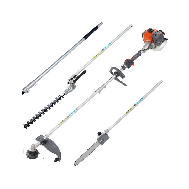 Multifunction brushcutter OLEOMAC BCH 250 D 25.4 cc single handle | Newgardenmac.com