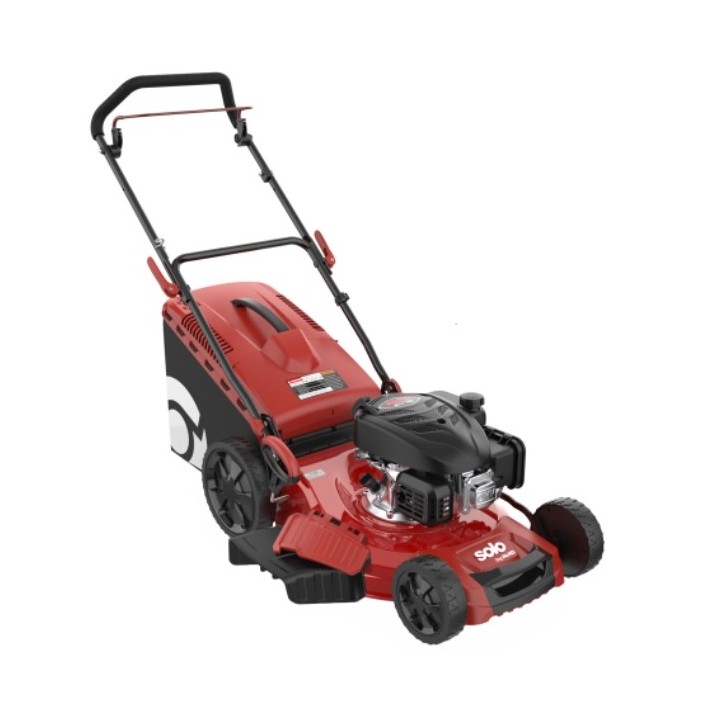 Tagliaerba a scoppio SOLO 4716 P-A a spinta 46cm cesto 65Lt 3in1 125cc | Newgardenmac.com