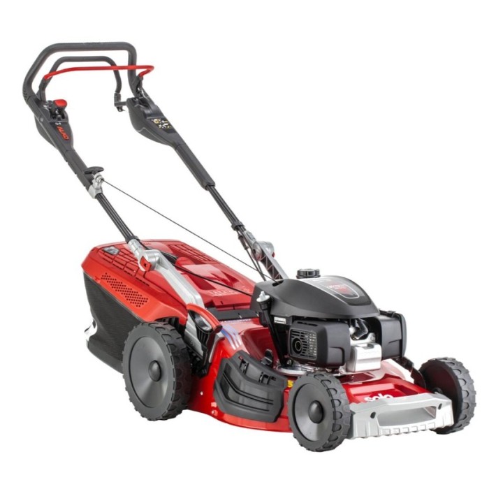 Tagliaerba a scoppio SOLO 5274 VS-H 201 cc TAGLIO 51m HONDA GCV 200 SEMOVENTE 4 in 1 | Newgardenmac.com