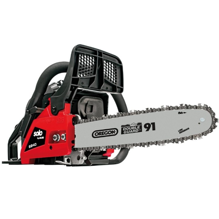 SOLO 6240 Benzin-Kettensäge, 40,1 cm³ Hubraum, 40 cm Schwertlänge, 3/8" Oregon-Teilung | Newgardenmac.com