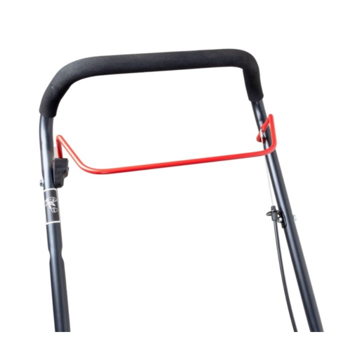 Tondeuse à gazon thermique AMA NRS 465T 146 cm³, largeur de coupe 46 cm, bac de ramassage 60 L | Newgardenmac.com