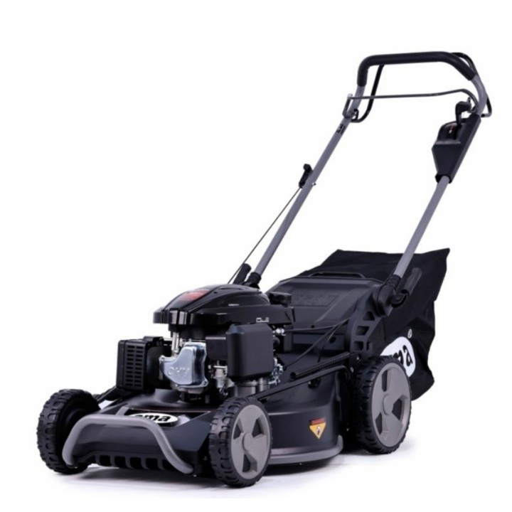 Tondeuse à gazon thermique AMA TRX-53P, 196 cm³, largeur de coupe 53 cm, bac de ramassage 75 L | Newgardenmac.com