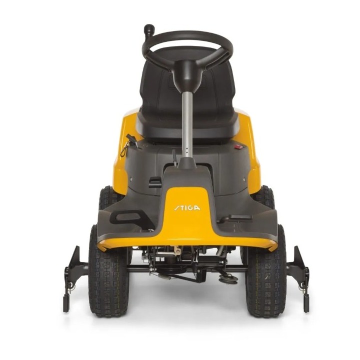 Cortacésped de gasolina STIGA Park 300 LC de 414 cc con plataforma delantera incluida | Newgardenmac.com