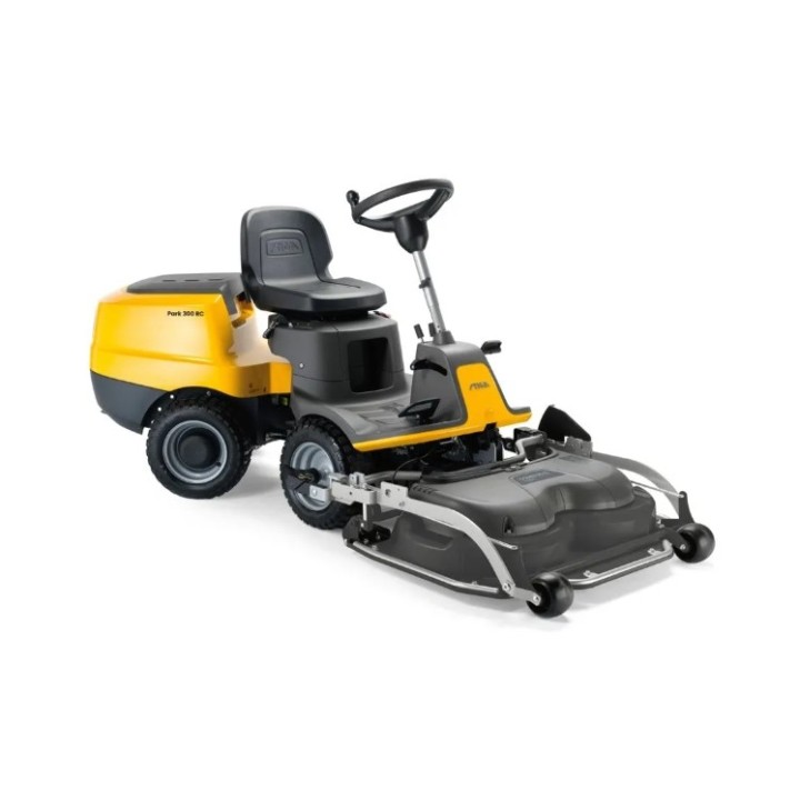 STIGA Park 300 RC 432cc petrol ride-on mower with front deck included | Newgardenmac.com