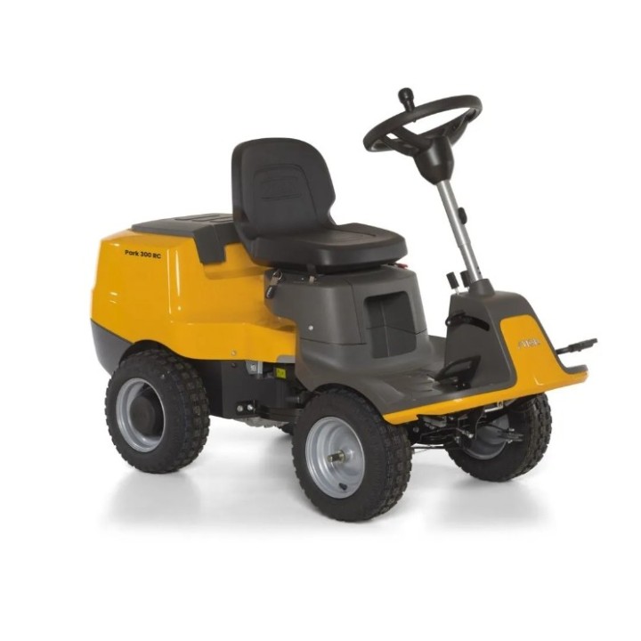 Trattorino tagliaerba a scoppio STIGA Park 300 RC 432cc piatto frontale incluso | Newgardenmac.com
