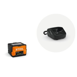 Kit batteria AK10 e carica AL101 ORIGINALE STIHL STARTER SET AK10 | Newgardenmac.com