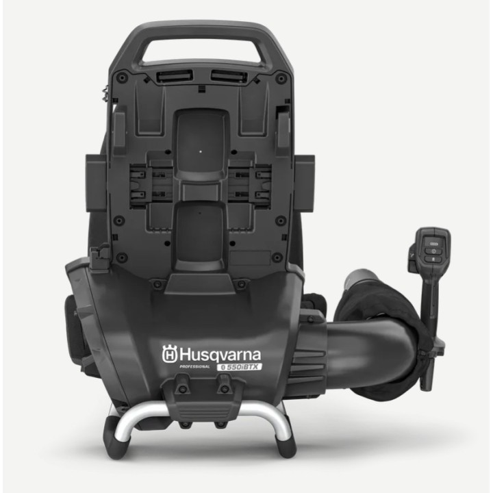 Soplador inalámbrico profesional HUSQVARNA 550iBTX de 36 V con velocidad máxima de aire de 66 m/s | Newgardenmac.com