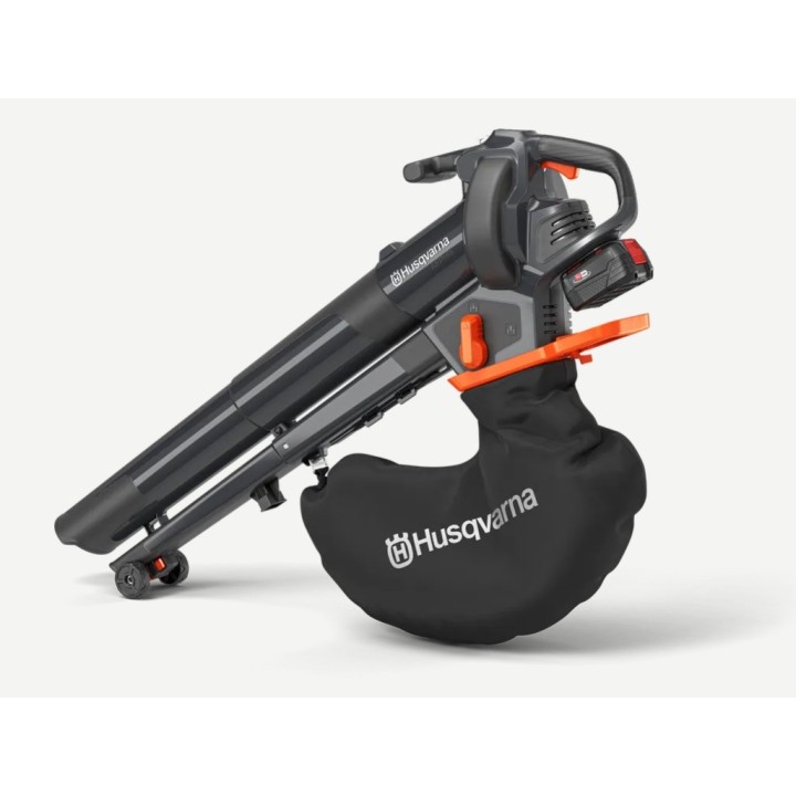 Aspirateur-souffleur HUSQVARNA ASPIRE BVX-P4A 18 V, batterie et chargeur inclus | Newgardenmac.com