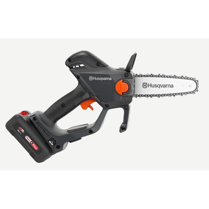Podadora HUSQVARNA ASPIRE P8X-P4A, longitud de espada de 15 cm, batería y cargador incluidos | Newgardenmac.com