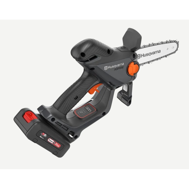 Podadora HUSQVARNA ASPIRE P8X-P4A, longitud de espada de 15 cm, batería y cargador incluidos | Newgardenmac.com