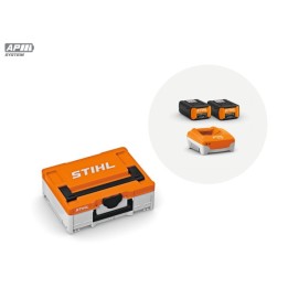 Power Box 3 STIHL composto da 2 batterie AP500S e 1 caricabatterie rapido AL501 | Newgardenmac.com