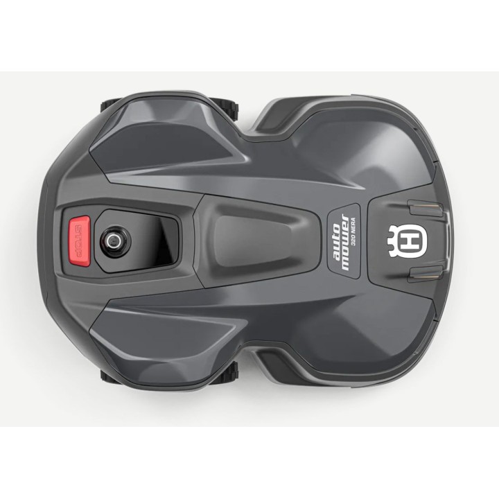 Tondeuse robot HUSQVARNA AUTOMOWER 320 NOIRE 3300m² avec terminal de paiement électronique inclus | Newgardenmac.com