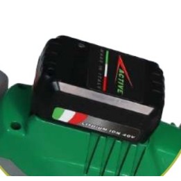 Batteria al litio ACTIVE 40V 2.5 Ah per tagliasiepi SHARK 600 - SHARK 750 | Newgardenmac.com