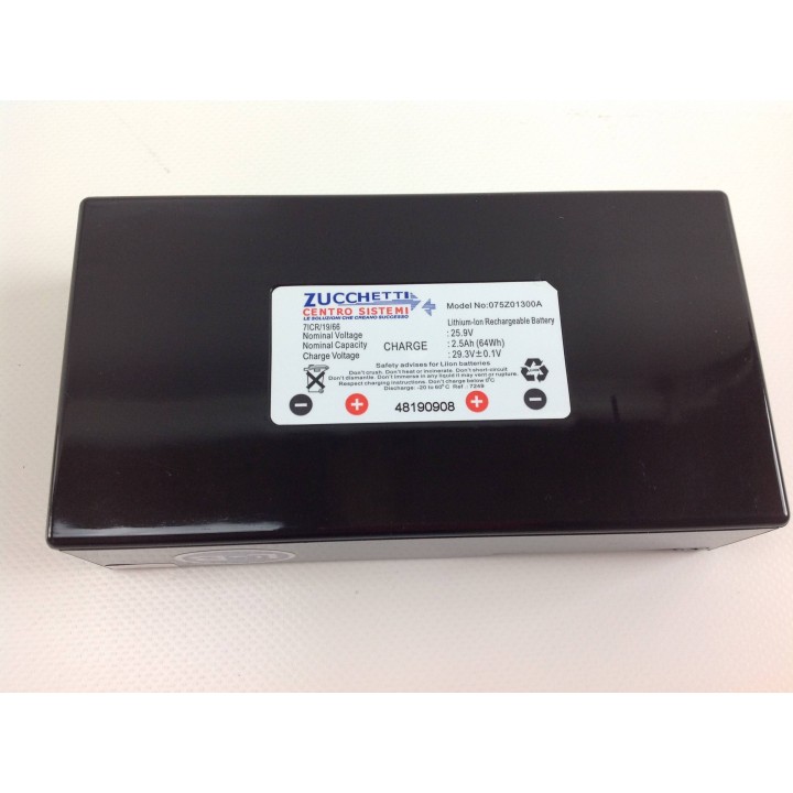 Batteria al litio per robot L30 ZUCCHETTI 25.2 V 2.5 Ah 050035 075Z01300A | Newgardenmac.com