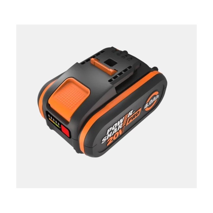 Batteria 20 V 4.0 Ah WORX POWER SHARE PRO con indicatore di carica | Newgardenmac.com