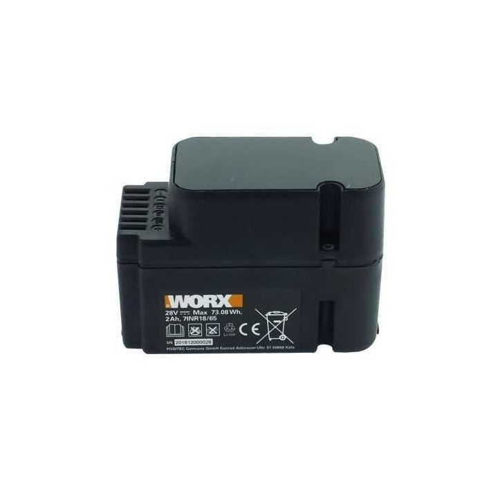 WA 3225 - Worx 28 V 2 Ah lithium battery | Newgardenmac.com