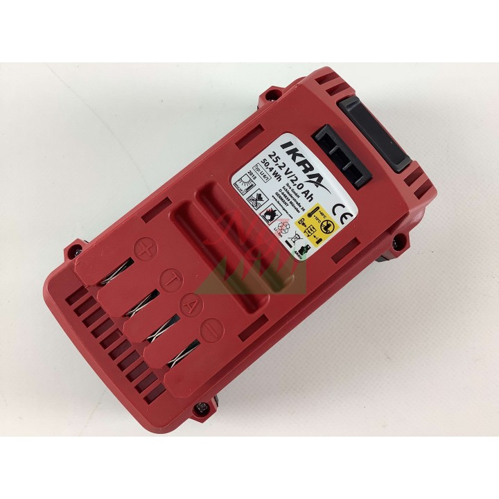 IKRA battery - MOGATEC 25.2 V 2 COMPATIBLE - 044353 | Newgardenmac.com