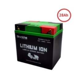 Batería de litio para tractor de césped SKYRICH capacidad 28Ah tensión 12V | Newgardenmac.com