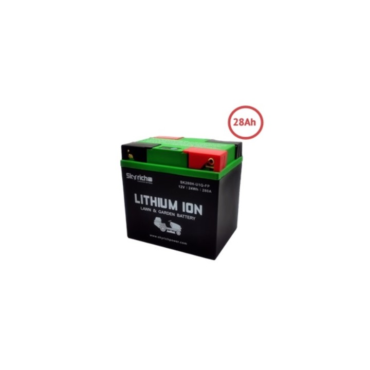 SKYRICH Rasentraktor Lithium-Batterie Kapazität 28Ah Spannung 12V | Newgardenmac.com