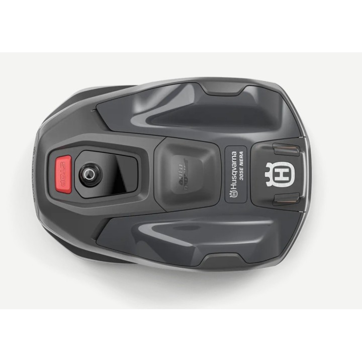 Robot lawnmower HUSQVARNA AUTOMOWER 305E BLACK 900m2 Plug In EPOS included | Newgardenmac.com