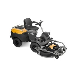 Cortacésped frontal a batería STIGA EPARK PRO con un ancho de corte de 110 cm. | Newgardenmac.com