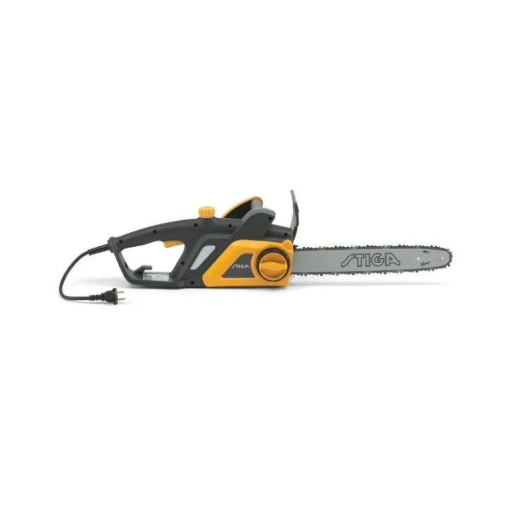 Elettrosega STIGA CS 122c 16" motore 2.2 kW barra 40 cm pompa automatica olio | Newgardenmac.com