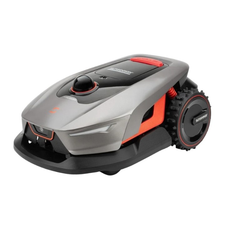 SUNSEEKER X4 Roboter-Rasenmäher 1200 m2 LiDAR 3D + Vision AI Wi-Fi – Bluetooth – 4G | Newgardenmac.com