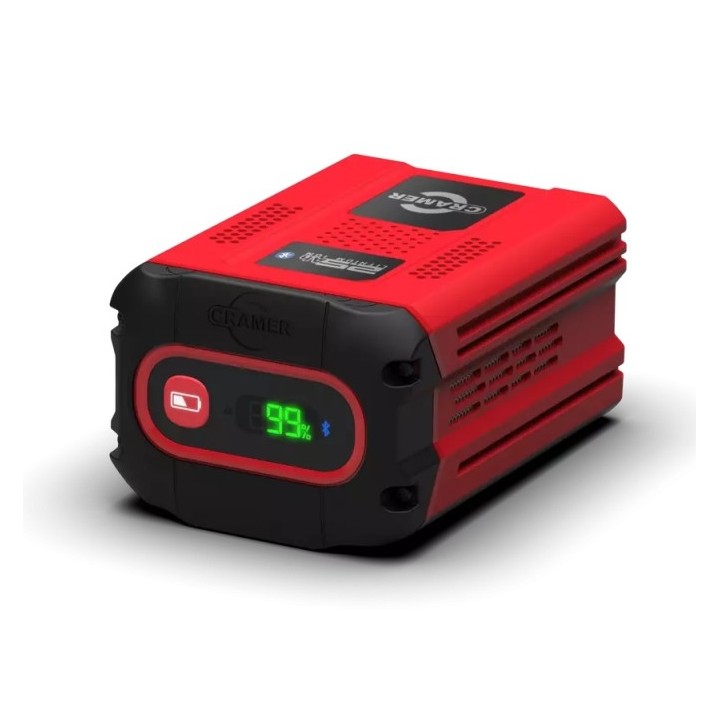 Batteria al litio CRAMER 2.5 Ah 82 V fino a 500-600 mq con una carica | Newgardenmac.com