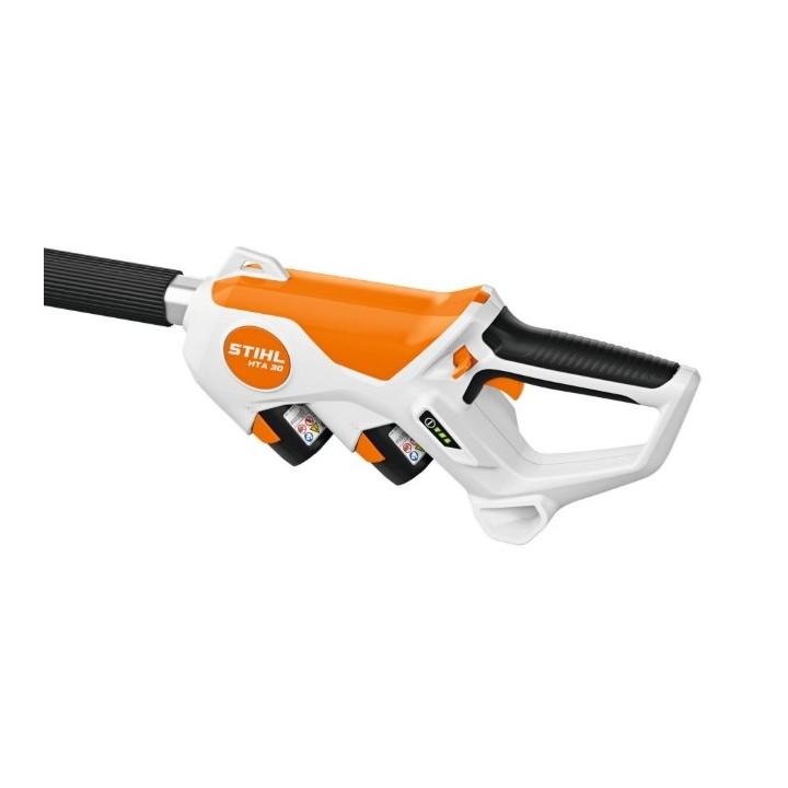 AS STIHL HTA30 battery-powered pruner, bar length 20 cm, max length 280 cm | Newgardenmac.com