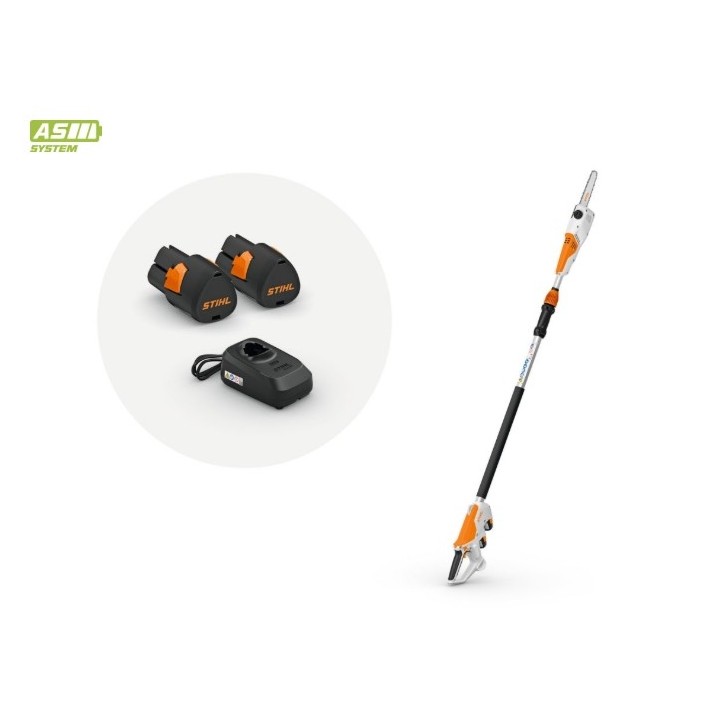Ébrancheur sans fil AS STIHL HTA30, longueur du guide-chaîne 20 cm, longueur maximale 280 cm | Newgardenmac.com