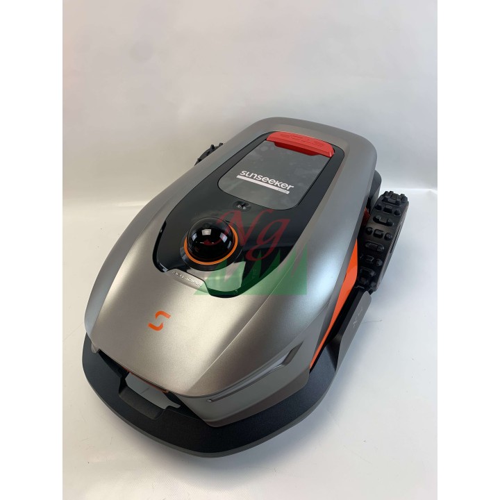 Robot cortacésped SUNSEEKER X4 1200m2 LiDAR 3D+Visión AI Wi-Fi - Bluetooth - 4G | Newgardenmac.com