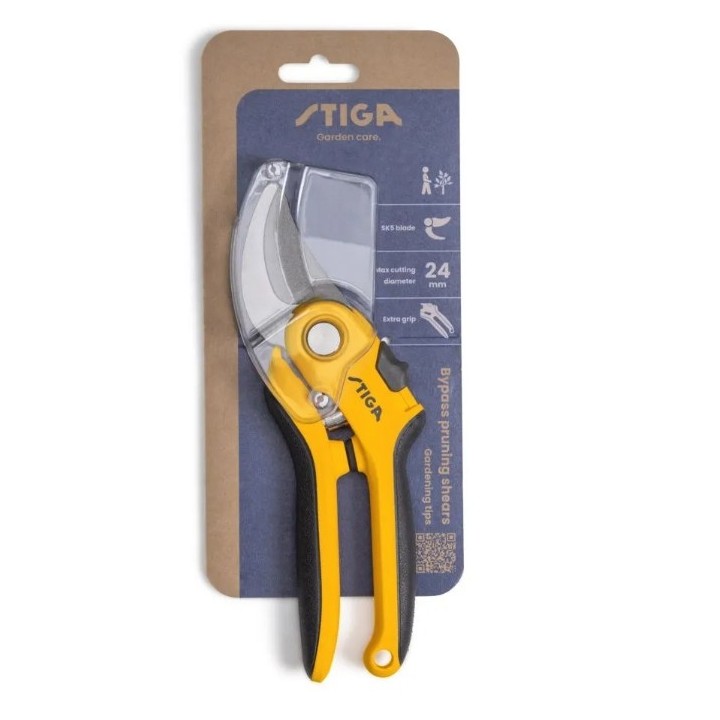 STIGA Bypass-Gartenschere, maximaler Schnittdurchmesser 24 mm, Komfortgriff | Newgardenmac.com