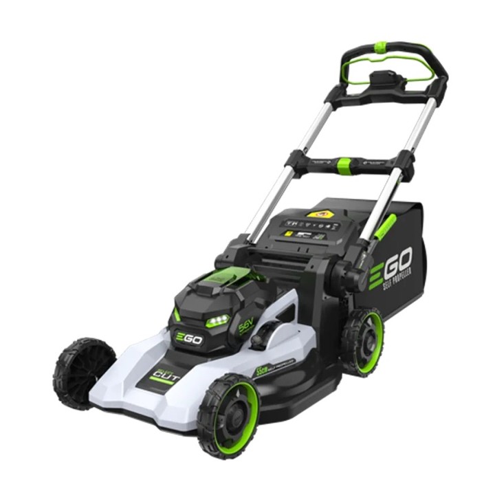 Tagliaerba a batteria EGO LM2236E-SP 56V larghezza taglio 55 cm cesto 80L | Newgardenmac.com