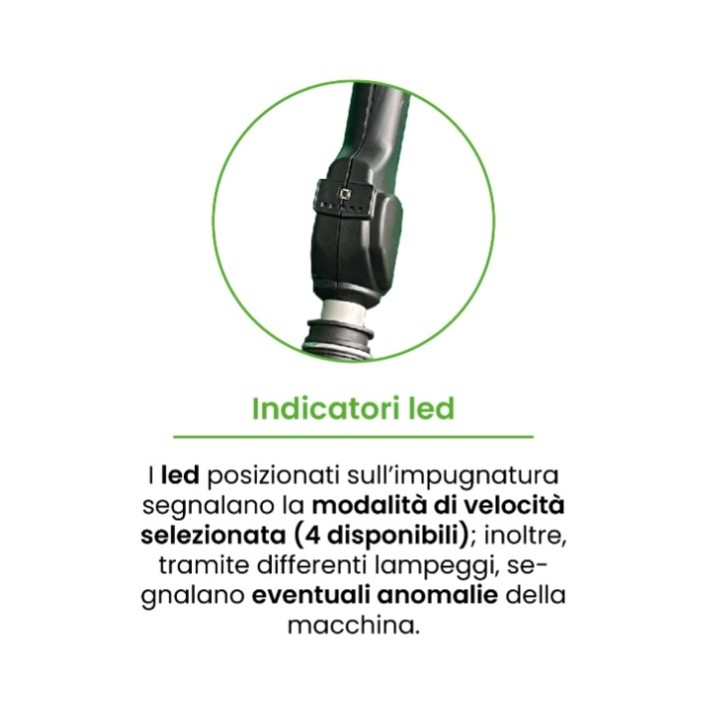 ACTIVE SCORPION 1500W multifunctional battery-powered brush cutter, 26mm shaft diameter | Newgardenmac.com