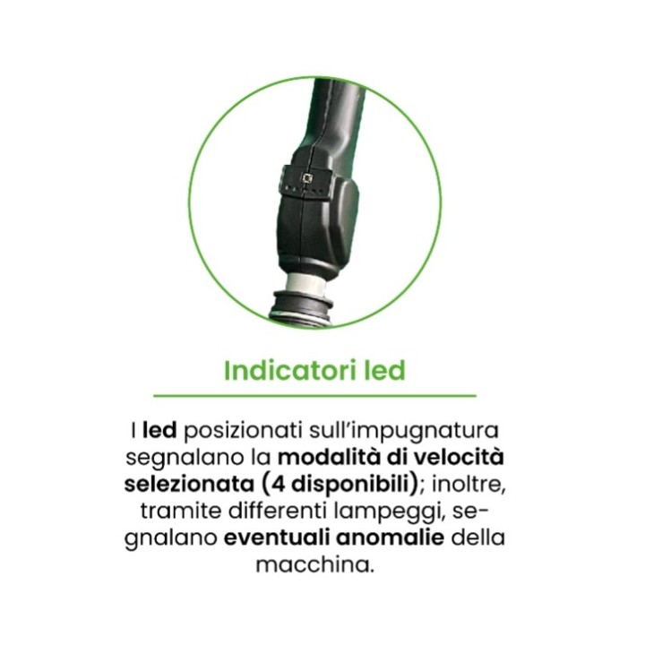 Potatore ad asta a batteria ACTIVE MTP SCORPION SR 1500W Brushless peso 4,5 kg | Newgardenmac.com