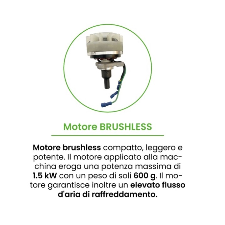 ACTIVE MTP SCORPION SR 1500W Akku-Hochentaster mit bürstenlosem Motor, Gewicht 4,5 kg | Newgardenmac.com