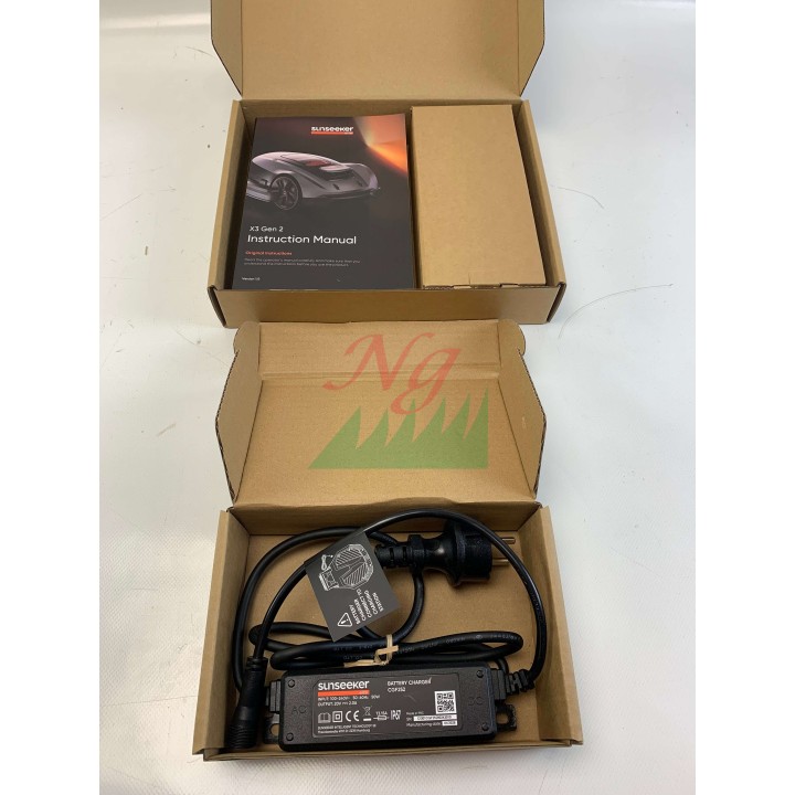 Robot cortacésped SUNSEEKER X3 Gen 2 800m2 nRTK + VSLAM Wi-Fi - Bluetooh - 4G | Newgardenmac.com