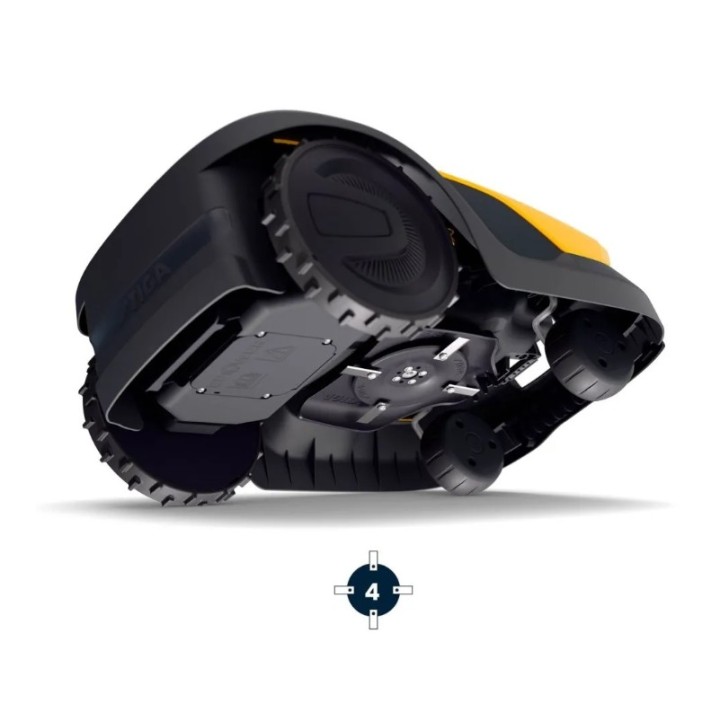 Tondeuse robot autonome STIGA A 10V Bluetooth - 4G jusqu'à 1000 m² | Newgardenmac.com