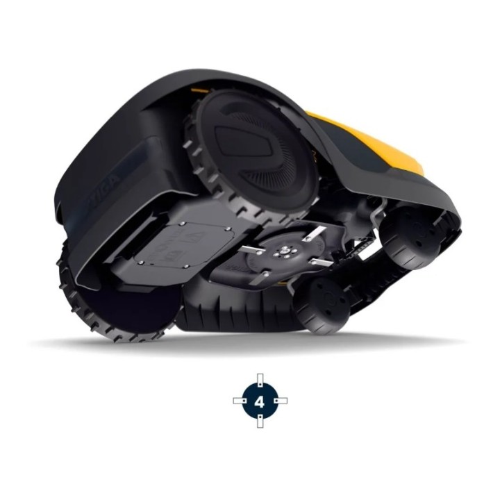 Cortacésped robot autónomo STIGA A 15v Bluetooth - 4G para césped de hasta 1500 m² | Newgardenmac.com