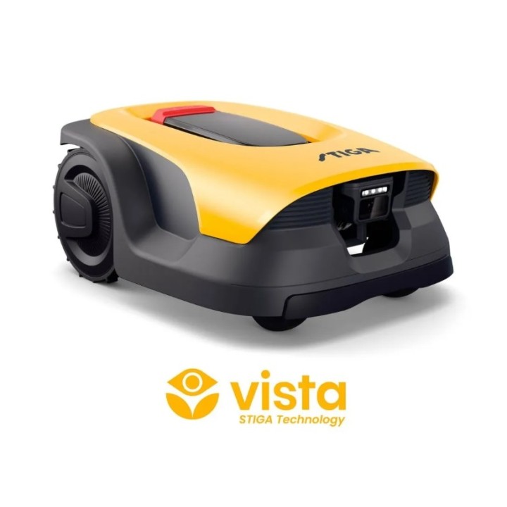 Robot tagliaerba autonomo STIGA A25v Bluetooth - 4G fino a 2500 mq | Newgardenmac.com