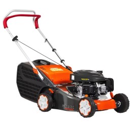 Cortacésped de gasolina OLEOMAC G44PK COMFORT de 123 cc, ancho de corte de 41 cm, recogedor de césped de 60 L. | Newgardenmac...