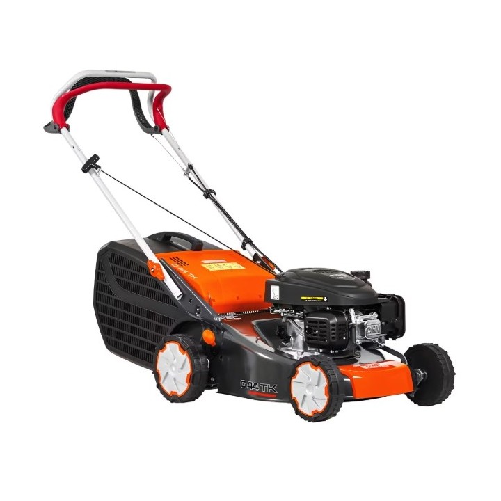 Tagliaerba a scoppio trazionato OLEOMAC G44TK COMFORT 123cc taglio 41cm cesto 60L | Newgardenmac.com