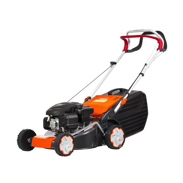 Tondeuse à gazon autotractée OLEOMAC G44TK COMFORT 123 cm³, largeur de coupe 41 cm, bac de ramassage 60 L | Newgardenmac.com