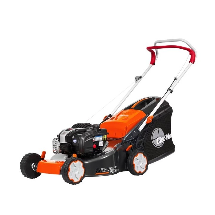 Cortacésped de gasolina OLEOMAC G48PBQ COMFORT PLUS de 140 cc, ancho de corte de 46 cm. | Newgardenmac.com