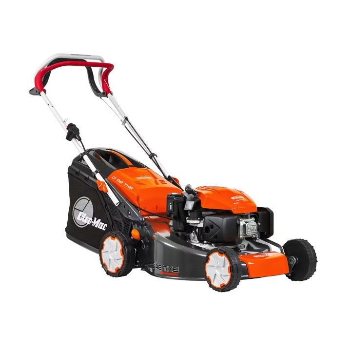 Tondeuse à gazon autotractée à essence OLEOMAC G48TKE COMFORT PLUS 166 cm³, largeur de coupe 46 cm | Newgardenmac.com