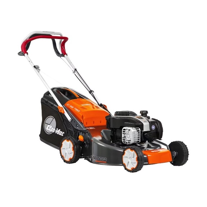 Tondeuse à gazon autotractée à essence OLEOMAC G48TBQ COMFORT PLUS 140 cm3, largeur de coupe 46 cm | Newgardenmac.com