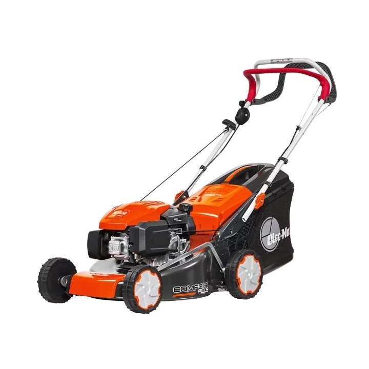 Cortacésped autopropulsado de gasolina OLEOMAC G53TK COMFORT PLUS de 166 cc, ancho de corte de 51 cm. | Newgardenmac.com